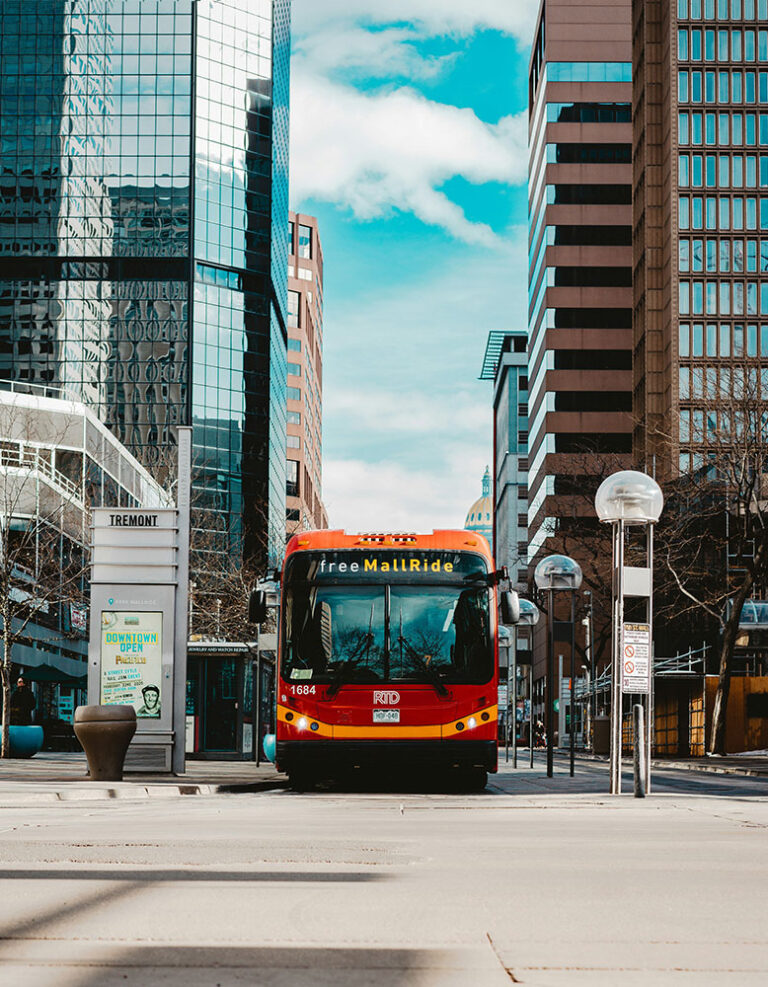 Free Mall Bus in Downtown Denver