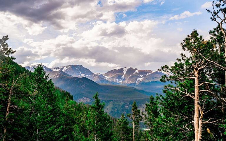 Mountain vista outside of Denver