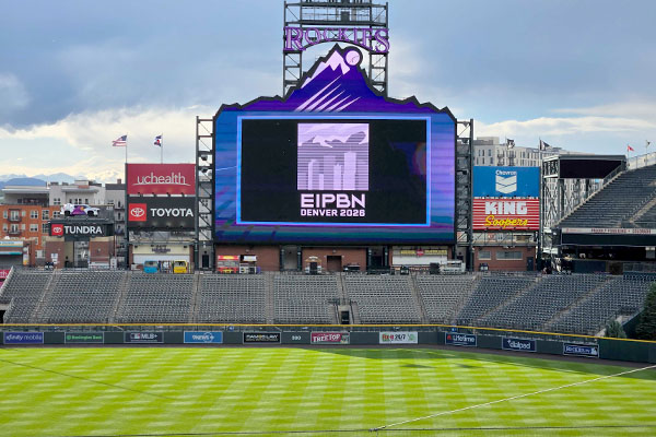 Banquet on the field of the Colorado Rockies
