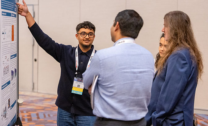 Student Presenting in Denver